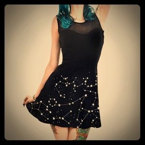 Rat Baby Constellation Evelyn Skater Dress